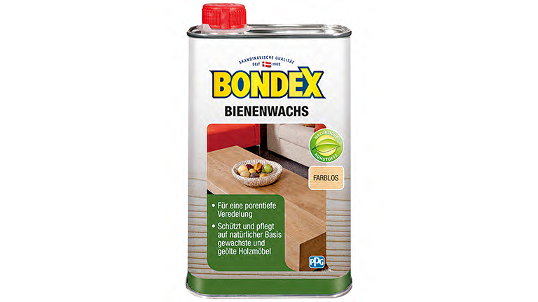 Bondex Bienenwachs, Kanister